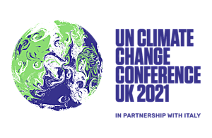 Logo de la Conferencia de las Naciones Unidas sobre Cambio Climático de 2021